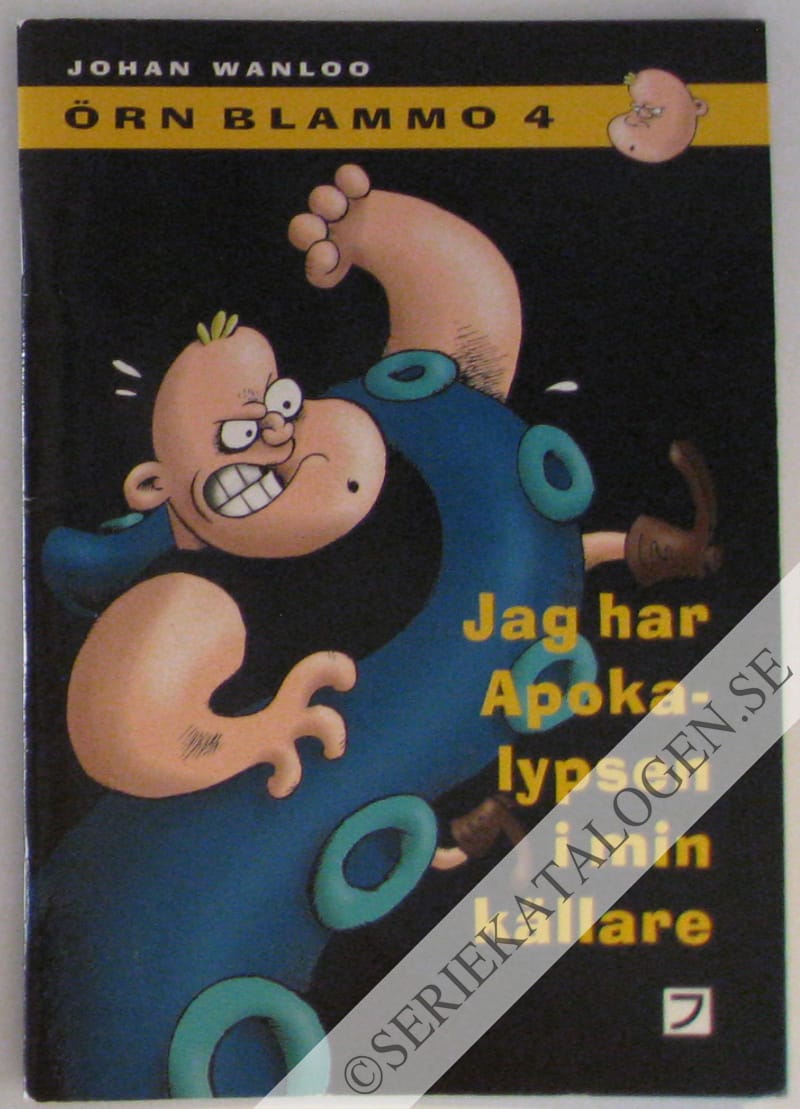 Framsida på Örn Blammo Jag har Apokalypsen i min källare (1998)