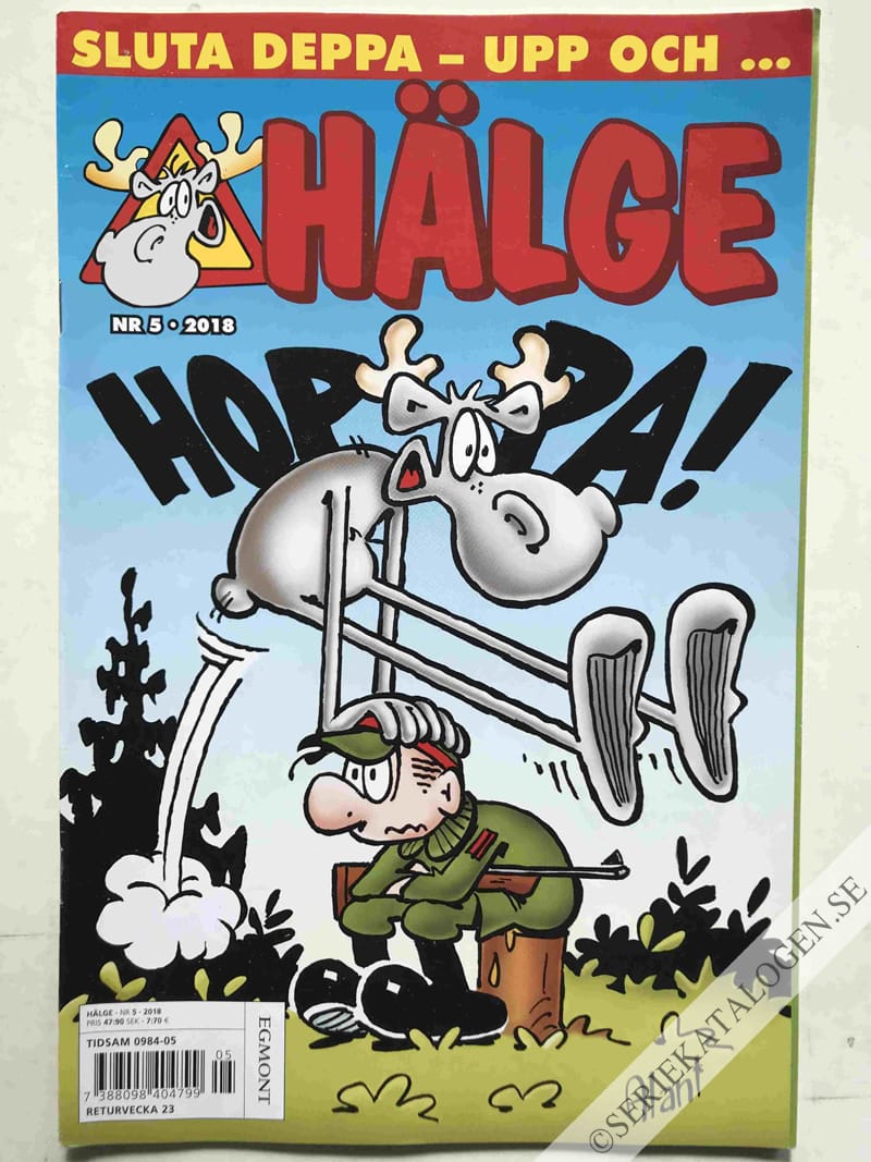 Framsida på Hälge #5 (2018)