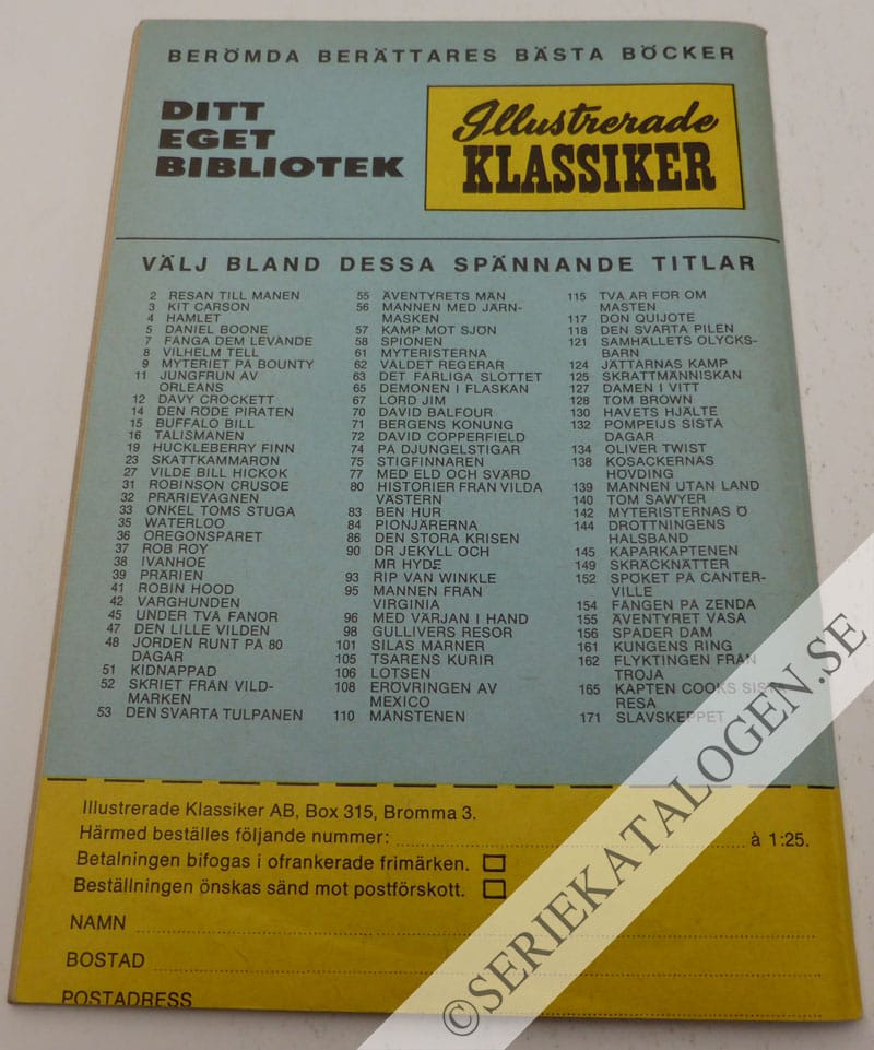 Baksida på Jaktflyg anfaller (1965)