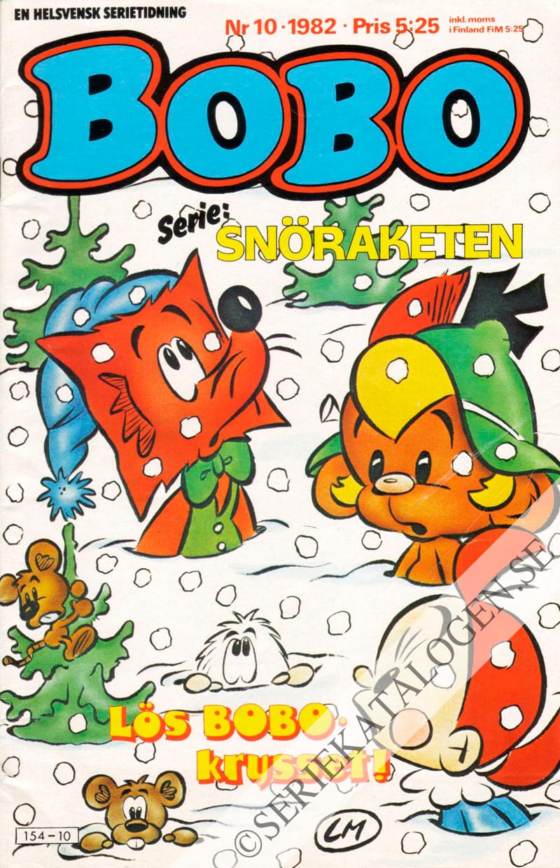 Framsida på Bobo #10 (1982)