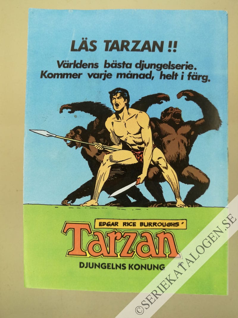 Baksida på Den förste soldaten (1985)