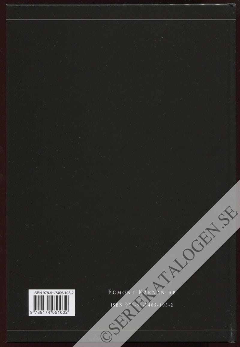 Baksida utan skyddsomslag (2008)