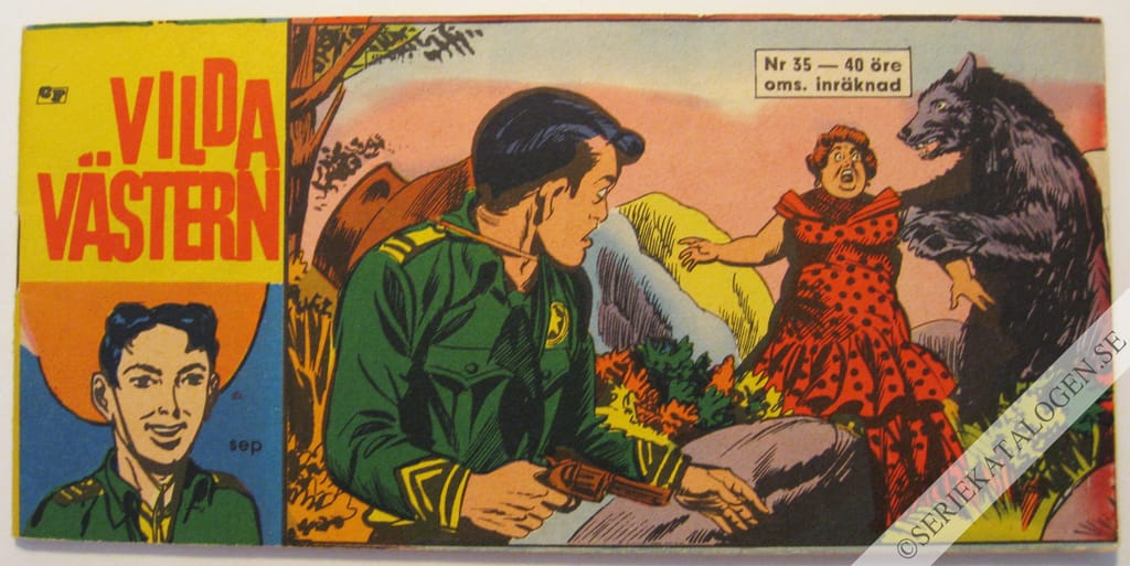 Framsida på Vilda Västern #35 (1965)
