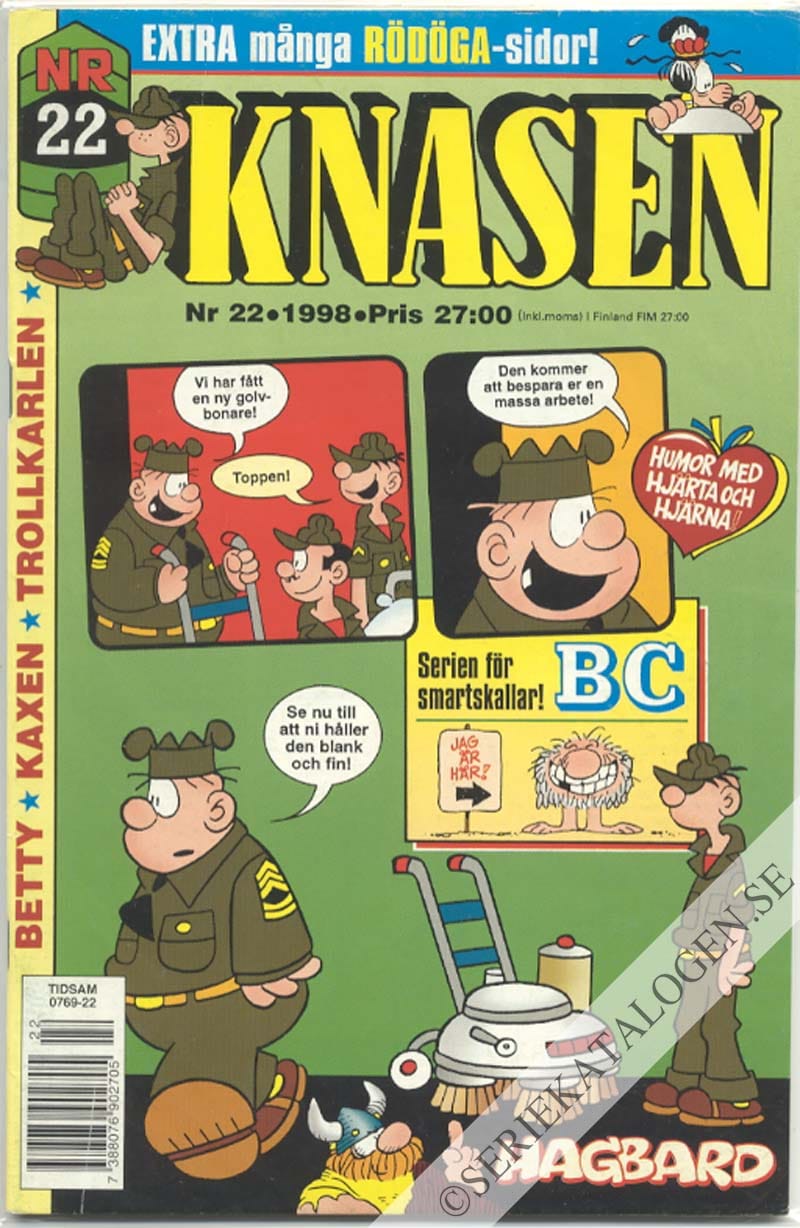 Framsida på Knasen #22 (1998)