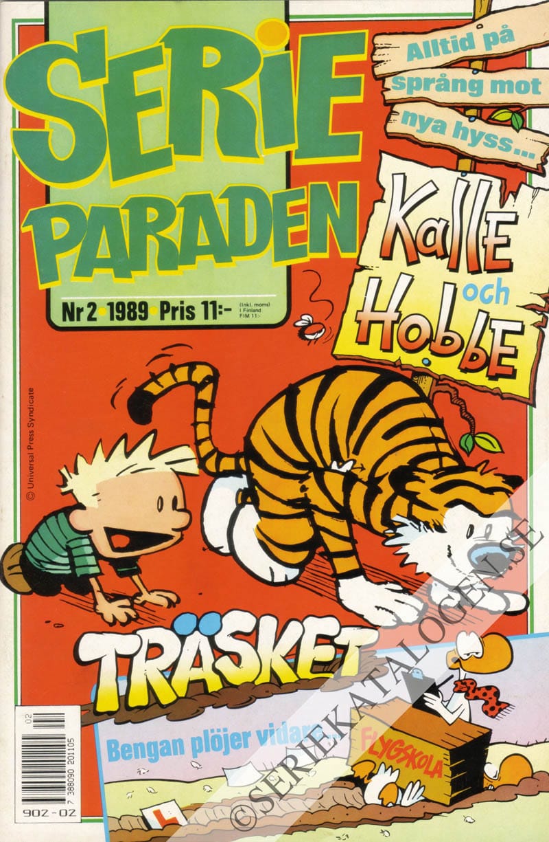 Framsida på Serie-paraden #2 (1989)