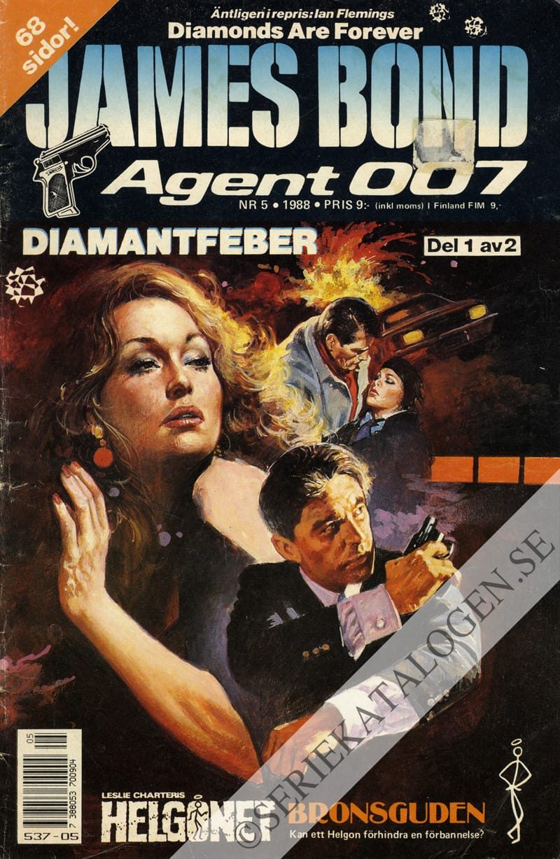 Framsida på James Bond agent 007 #5 (1988)