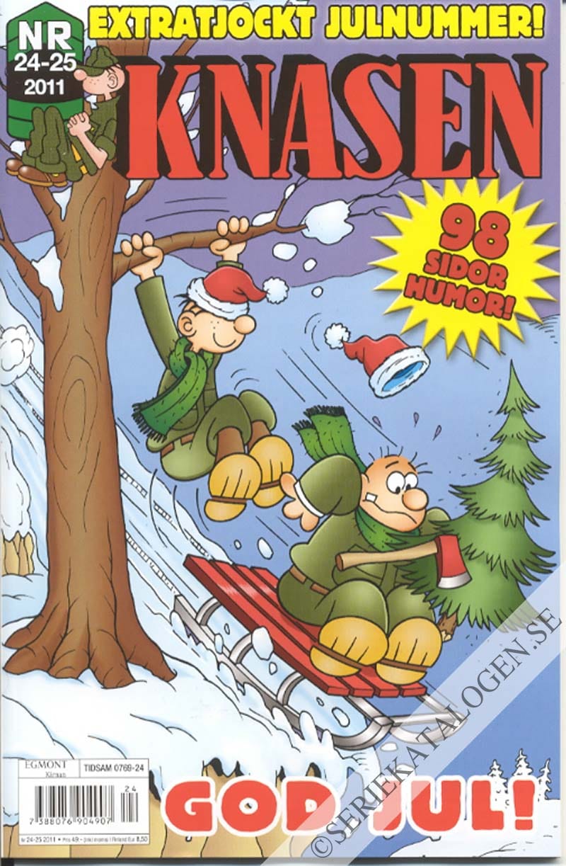 Framsida på Knasen #24-25 (2011)