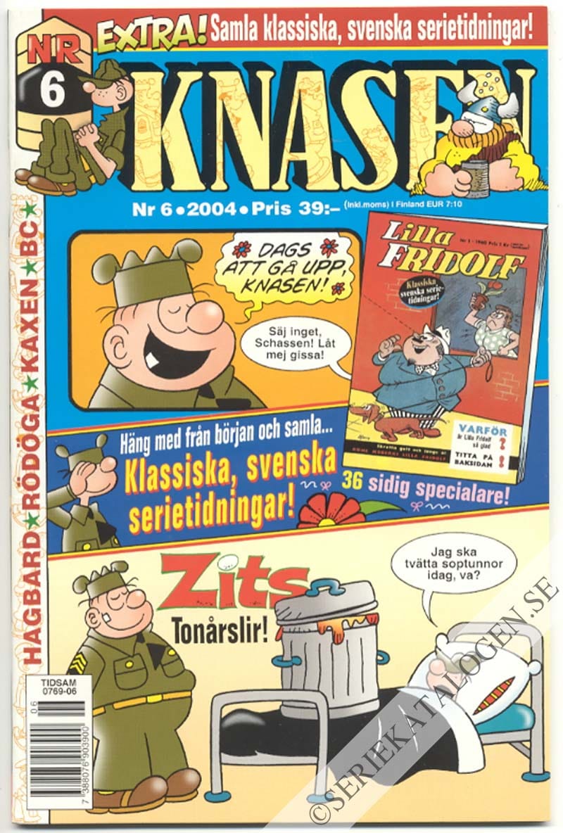 Framsida på Knasen #6 (2004)