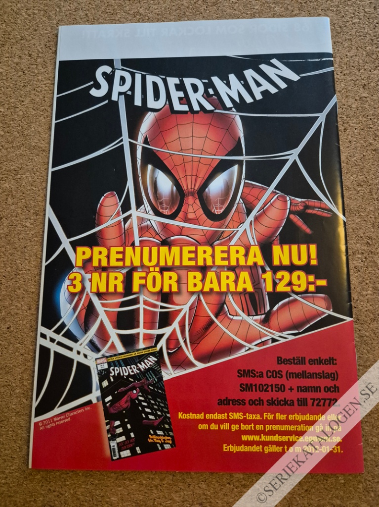 Baksida på Med sina bästa vän är man alltid i himeln! [sic!] (2012)