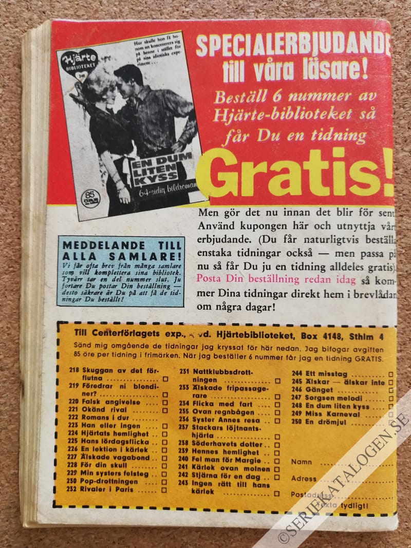 Baksida på Man måste vara två! (1965)