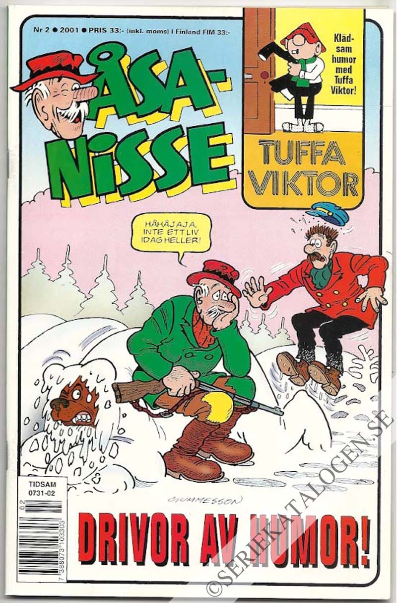 Framsida på Åsa-Nisse #2 (2001)
