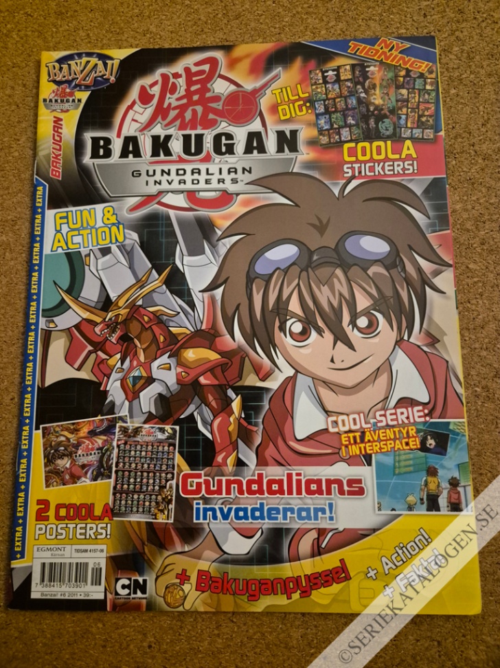 Framsida på Banzai! Bakugan (2011)