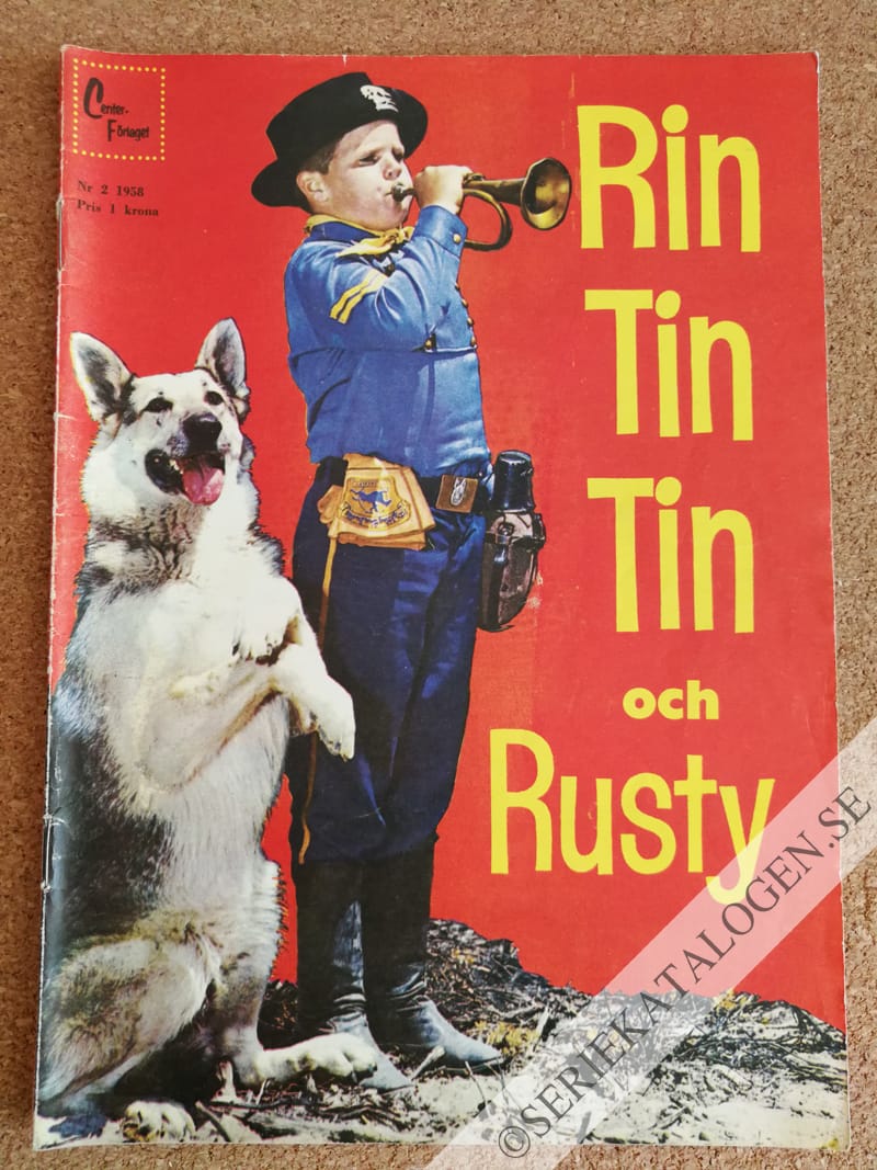 Framsida på Rin Tin Tin #2 (1958)