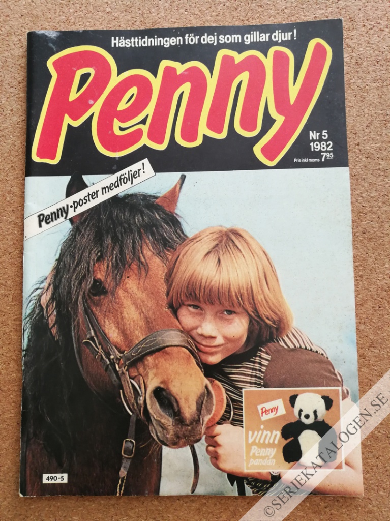 Framsida på Penny #5 (1982)