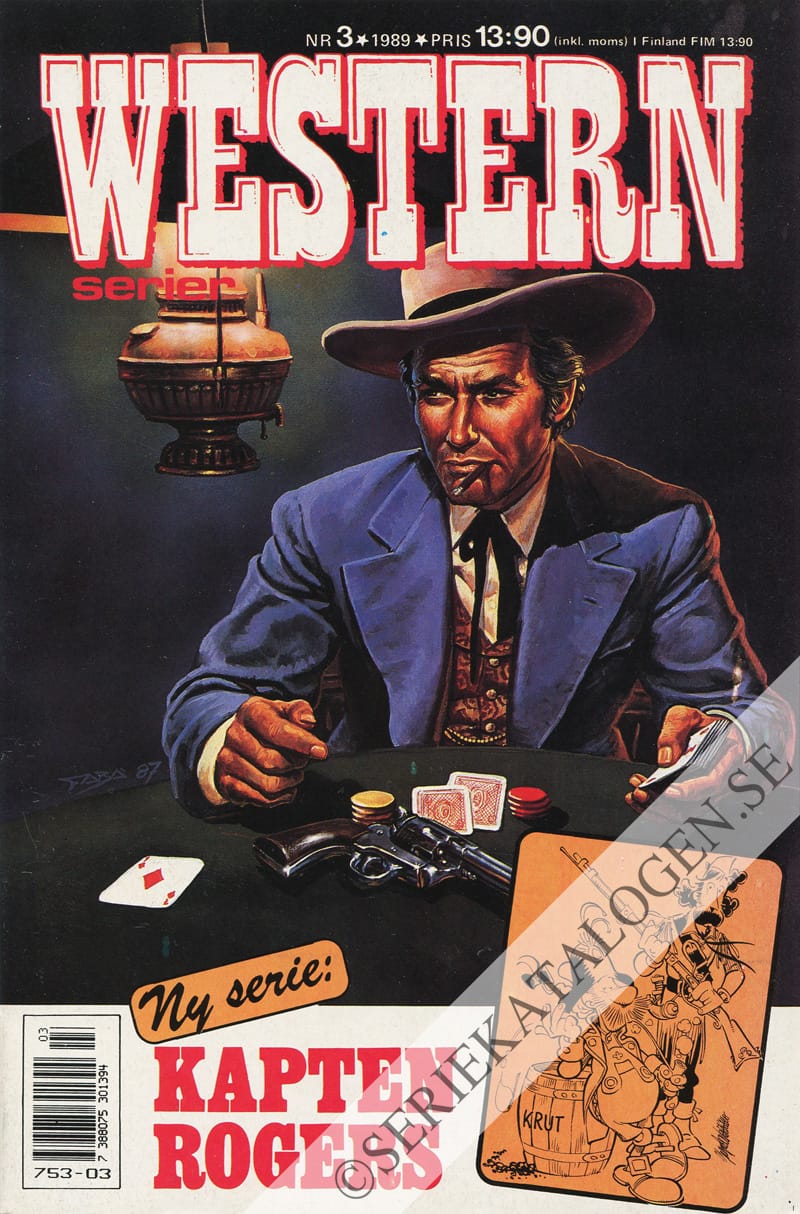 Framsida på Westernserier #3 (1989)