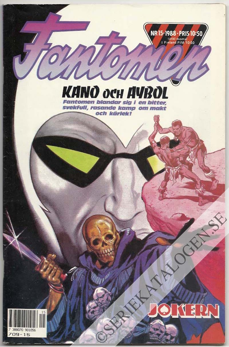 Framsida på Fantomen #15 (1988)