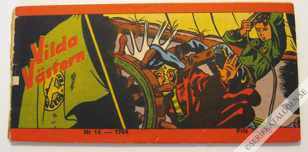 Framsida på Vilda Västern #16 (1954)