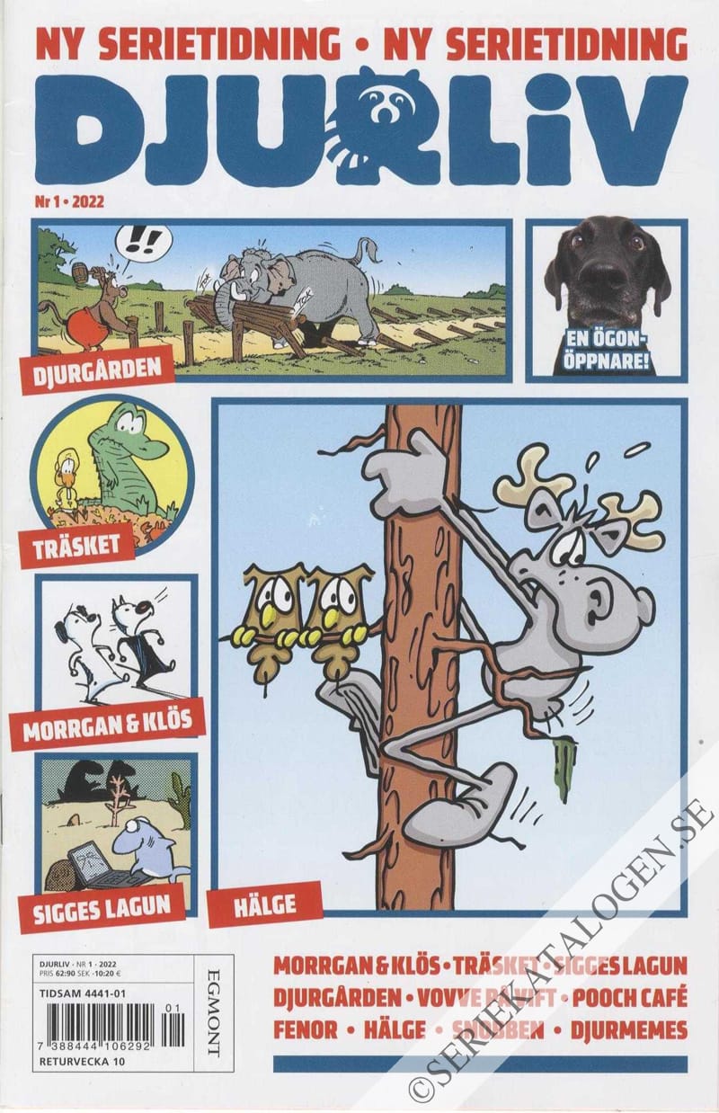 Framsida på Djurliv #1 (2022)