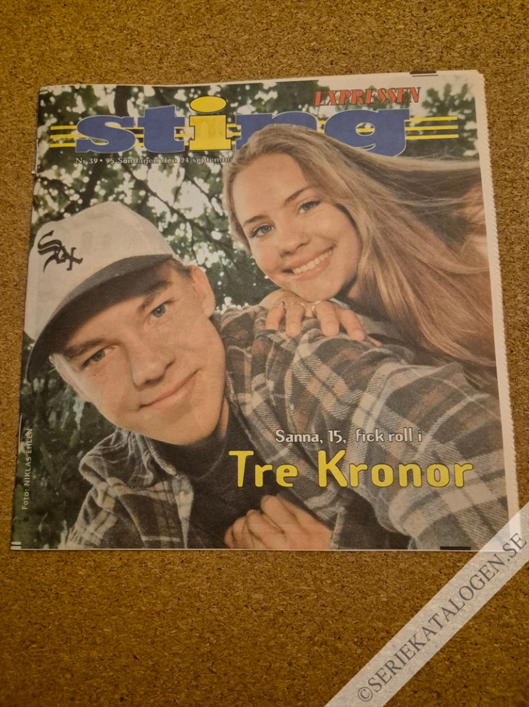 Framsida på Sting-Expressen #39 (1995)
