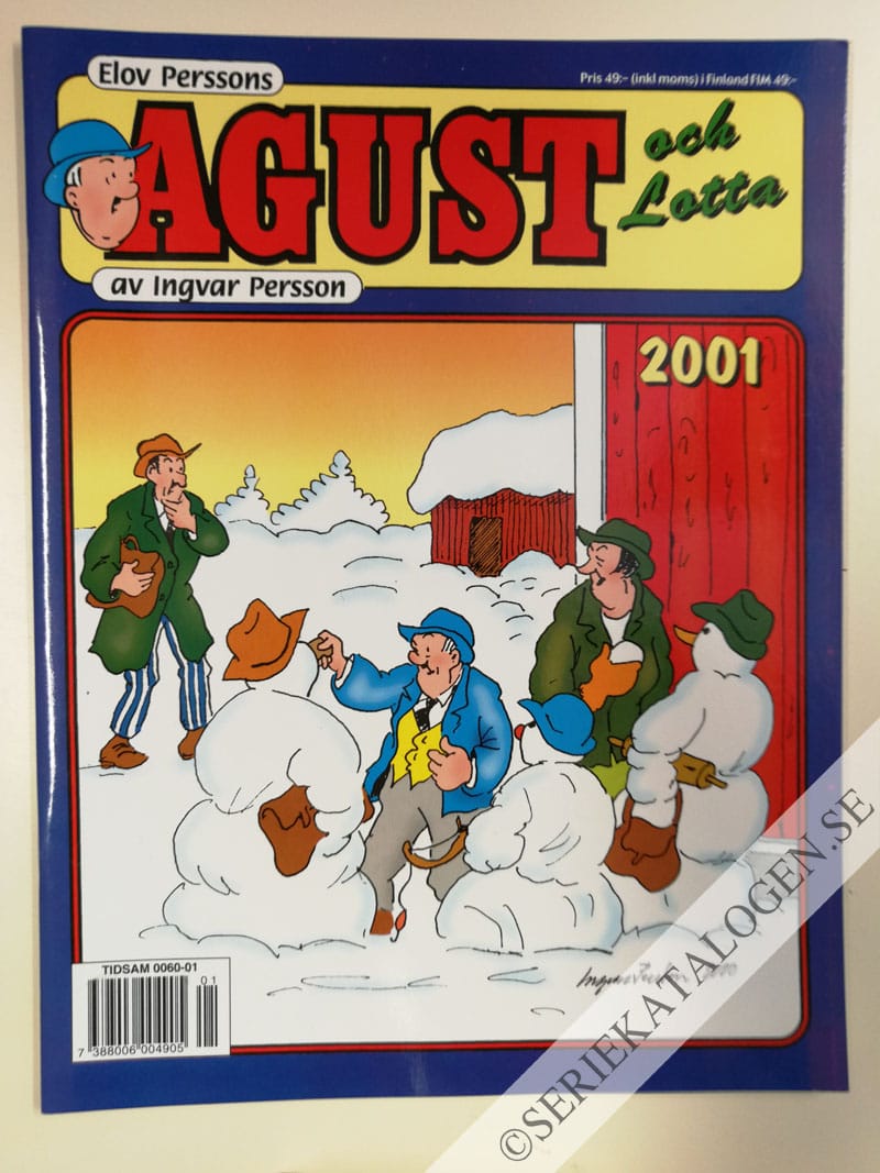 Framsida på Agust # (2001)
