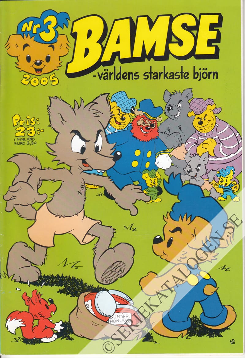 Framsida på Bamse #3 (2005)