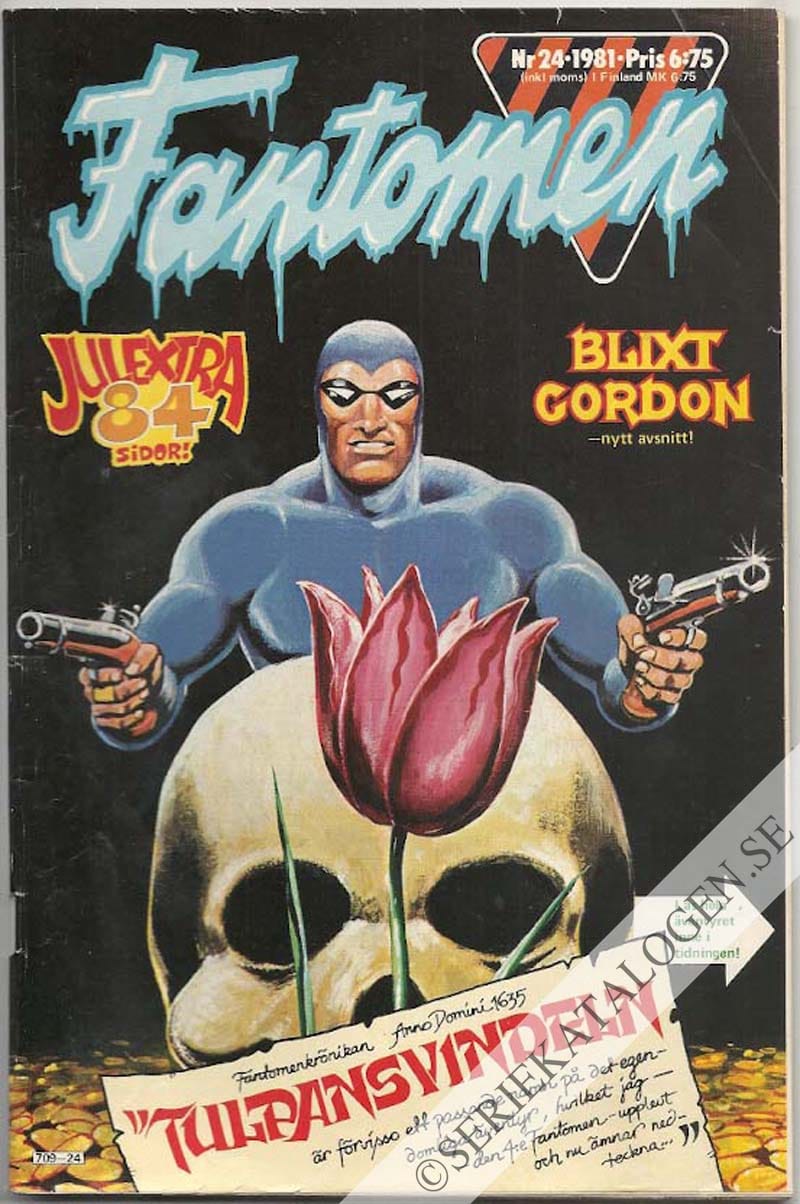 Framsida på Fantomen #24 (1981)