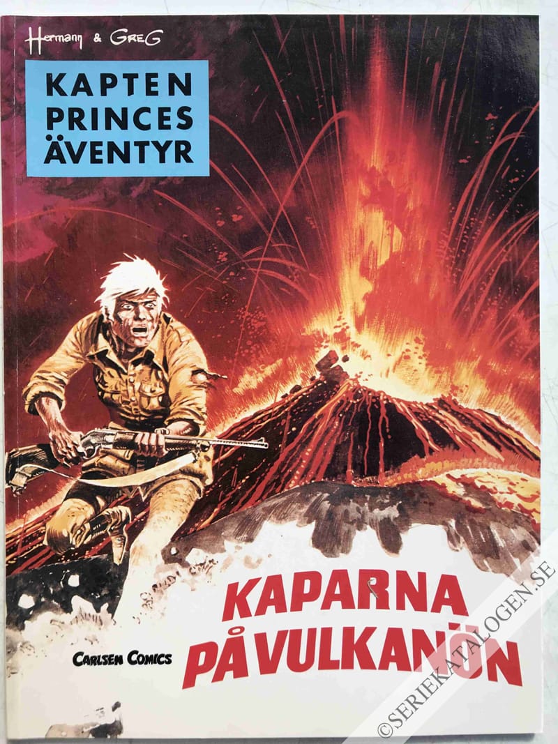 Framsida på Kaparna på vulkanön (1991)