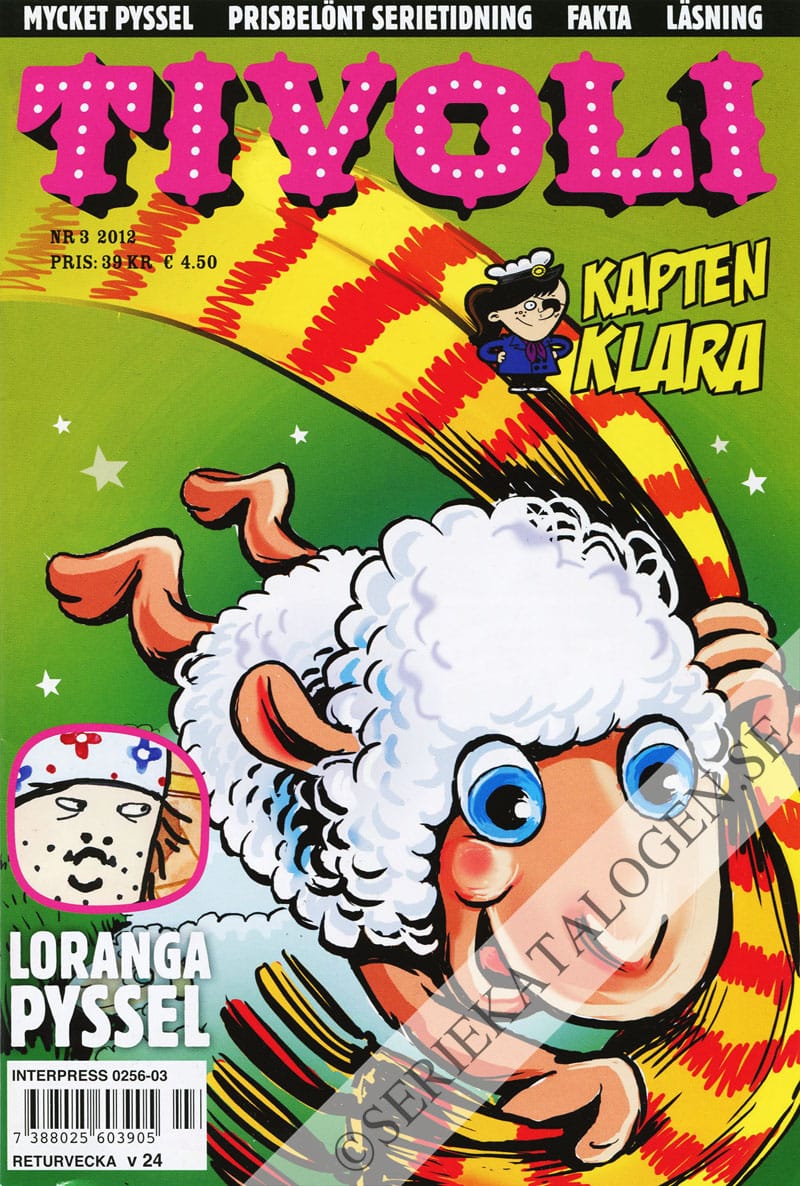 Framsida på Tivoli med vänner #3 (2012)