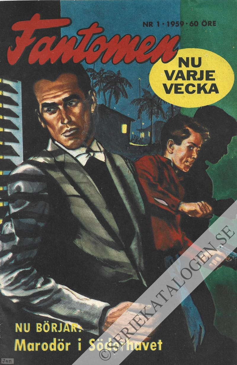 Framsida på Fantomen #1 (1959)