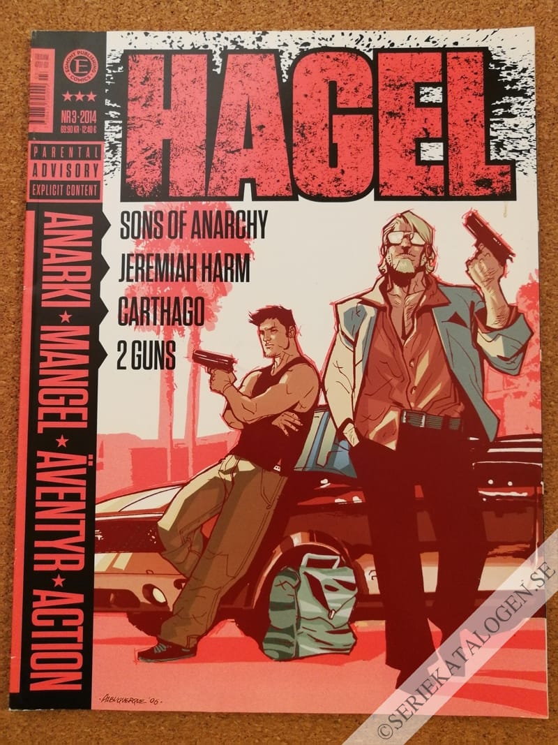 Framsida på Hagel #3 (2014)