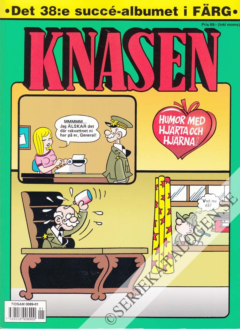 Framsida på Knasen Det 38:e succéalbumet i färg (2014)