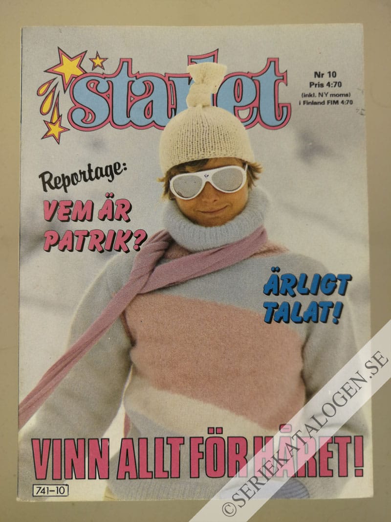 Framsida på Starlet #10 (1983)