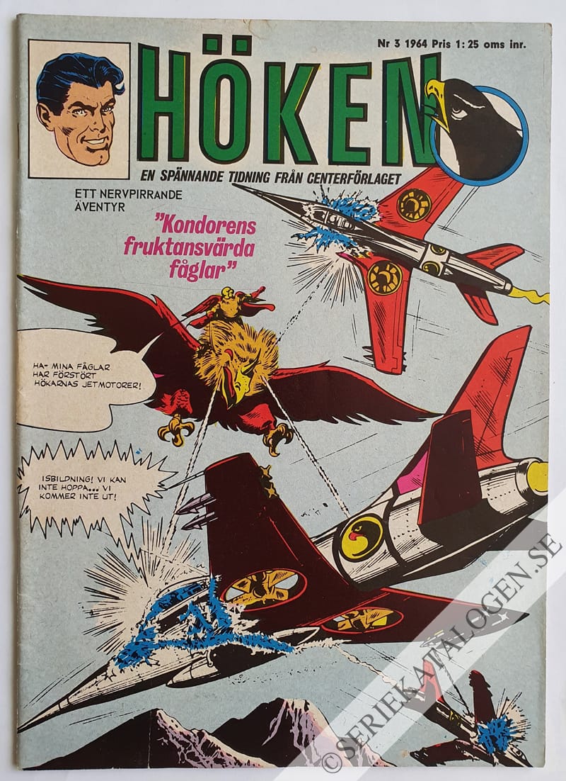 Framsida på Höken #3 (1964)