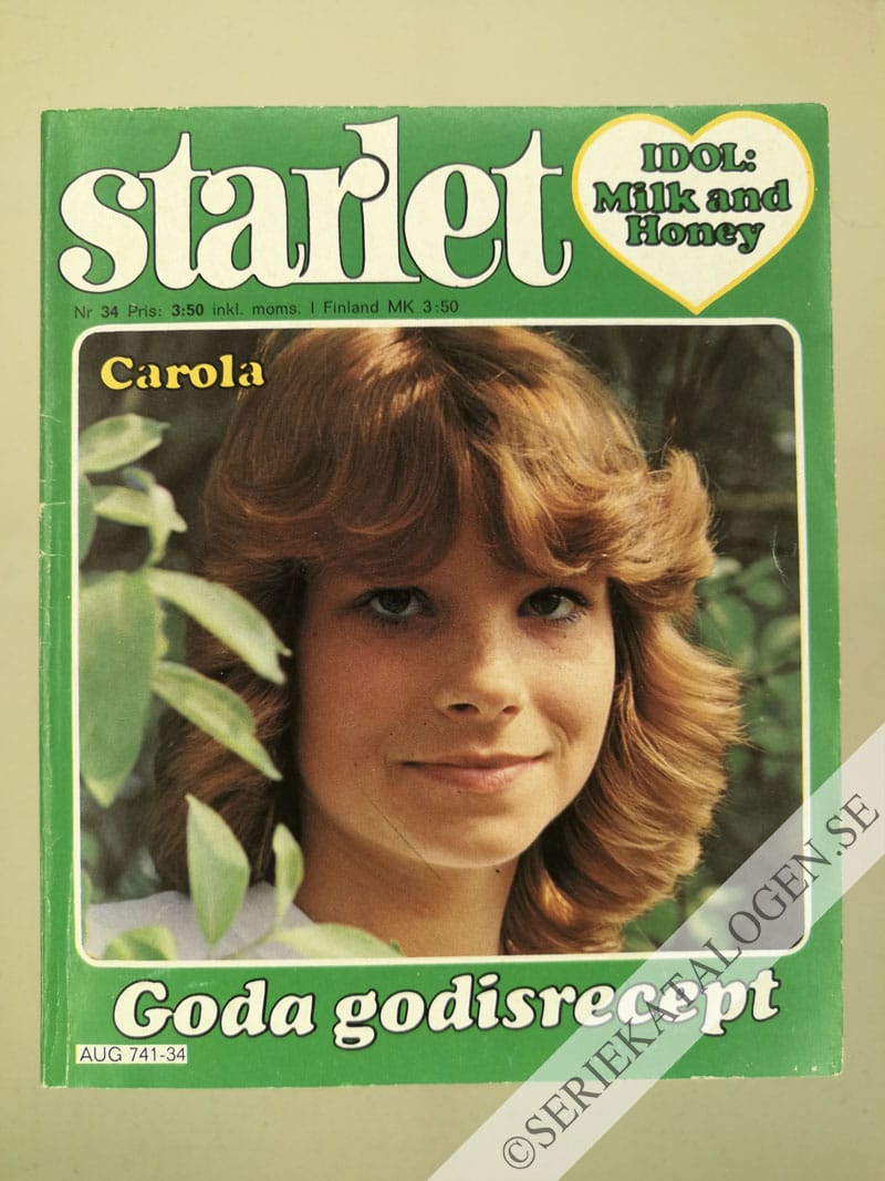 Framsida på Starlet #34 (1979)