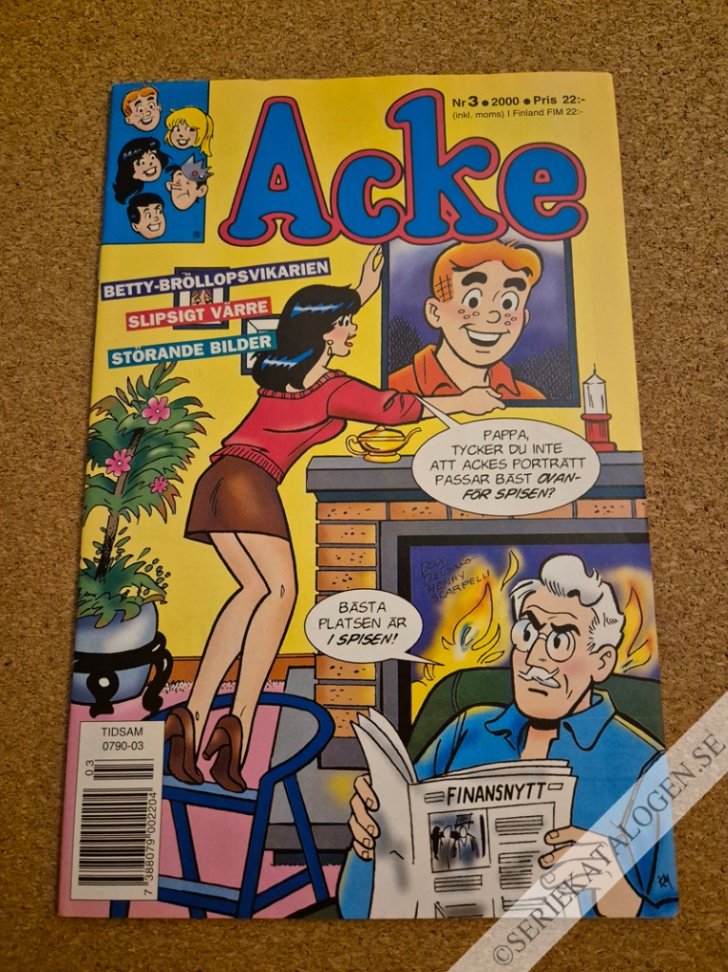 Framsida på Acke #3 (2000)