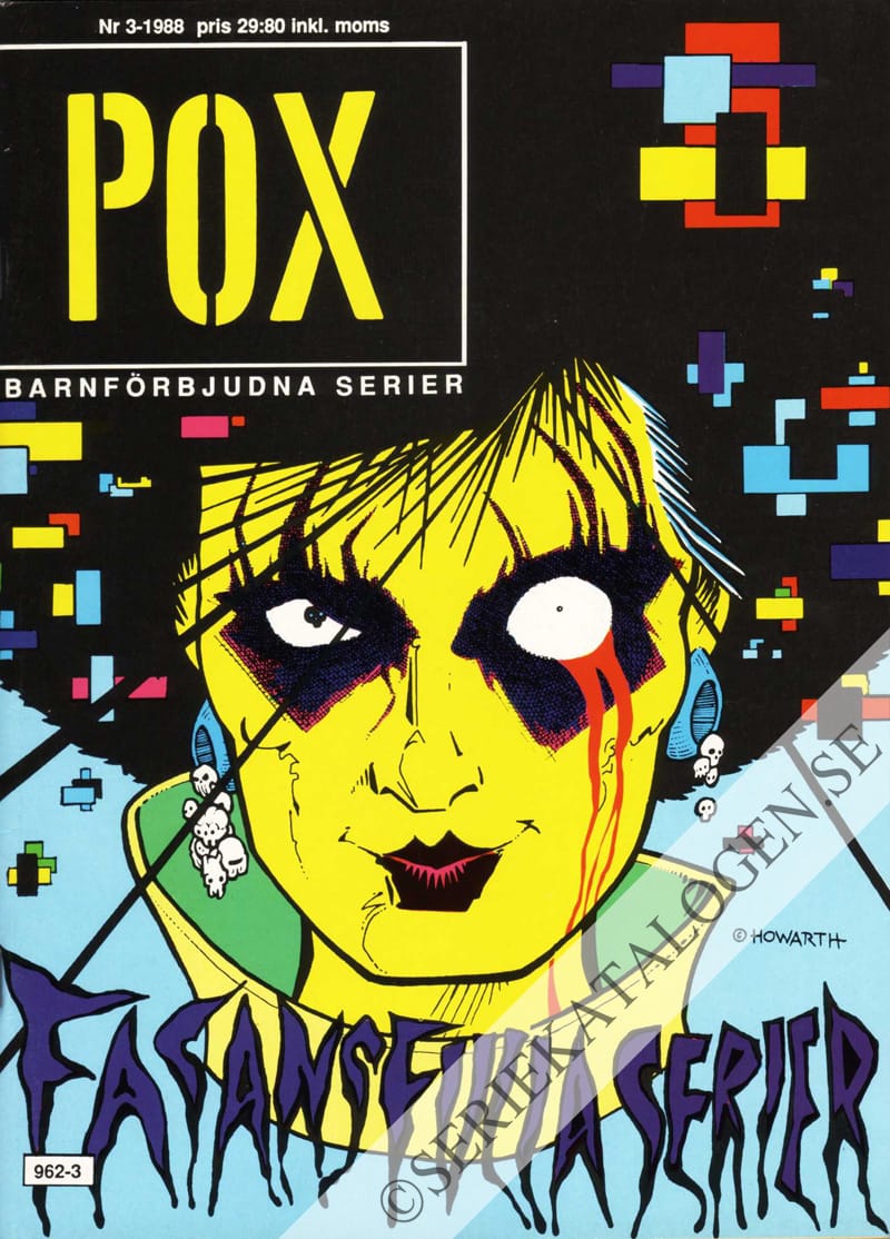 Framsida på Pox #3 (1988)