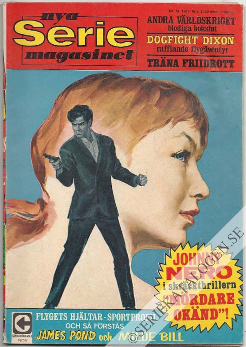 Framsida på Seriemagasinet #14 (1967)