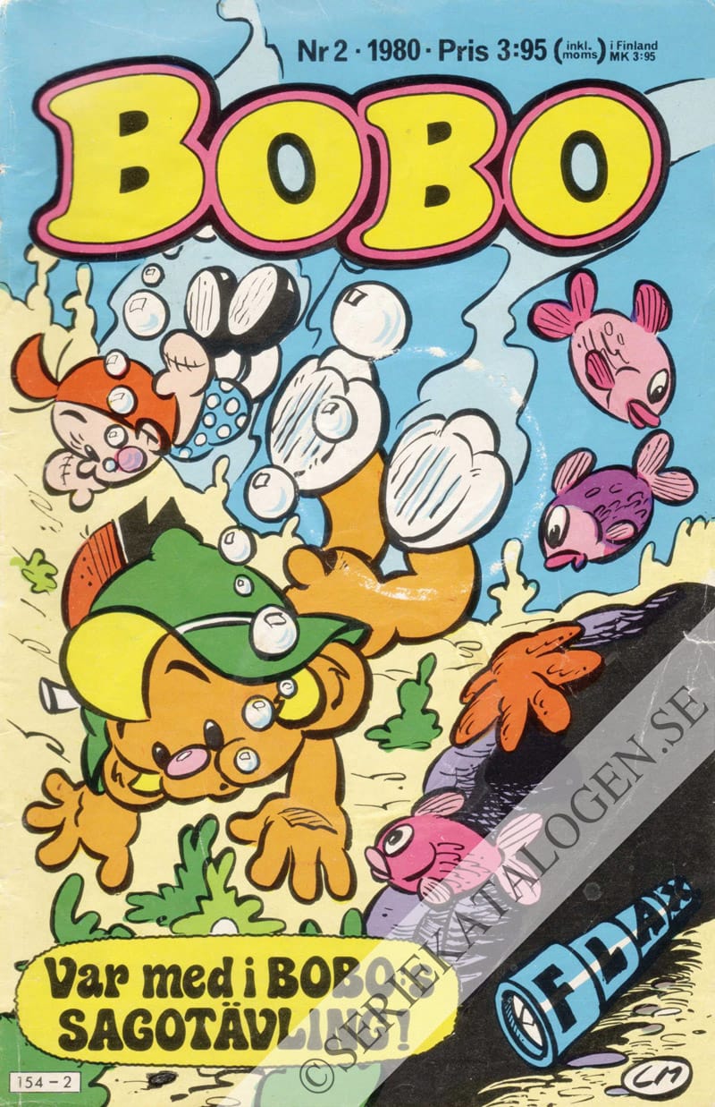 Framsida på Bobo #2 (1980)