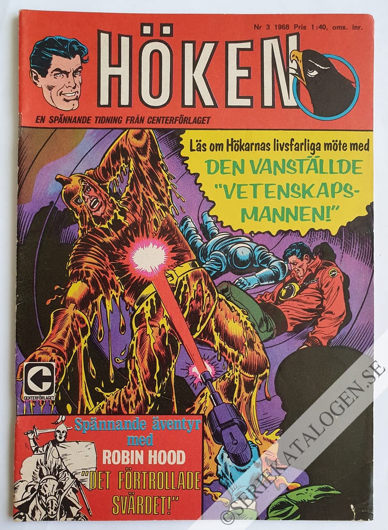 Framsida på Höken #3 (1968)