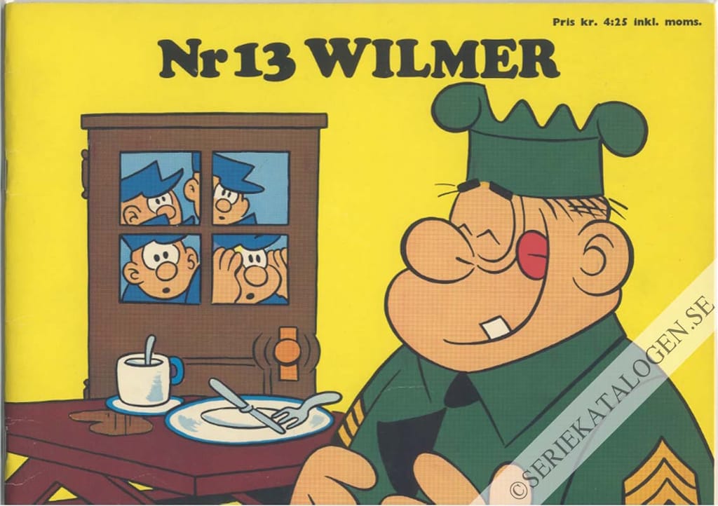 Framsida på Nr 13 Wilmer # (1970)