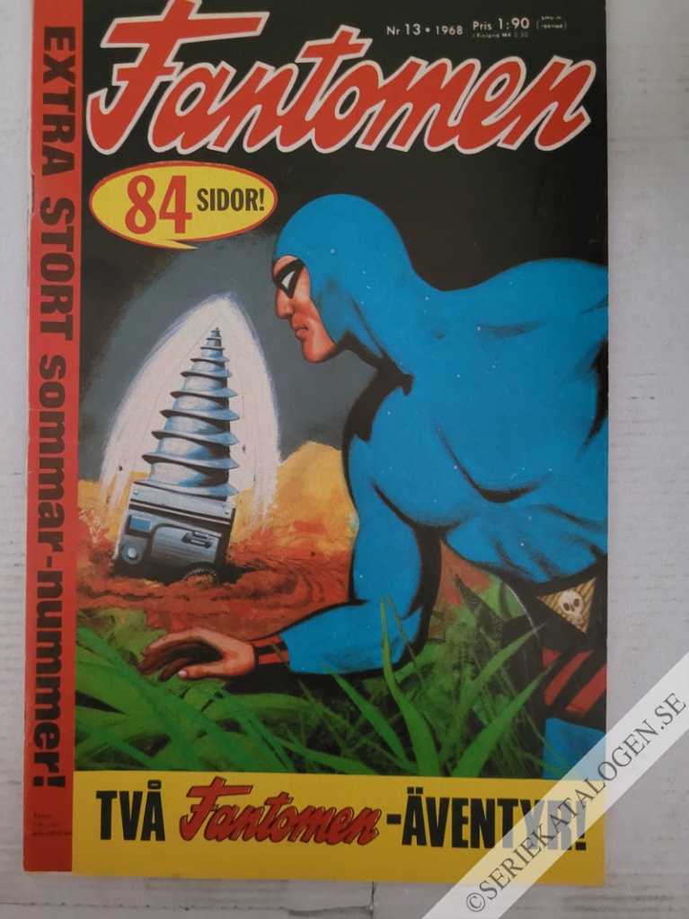 Framsida på Fantomen #13 (1968)