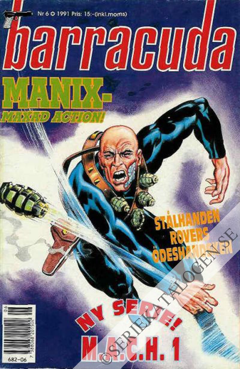 Framsida på Barracuda #6 (1991)
