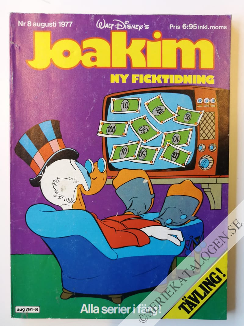 Framsida på Joakim #8 (1977)