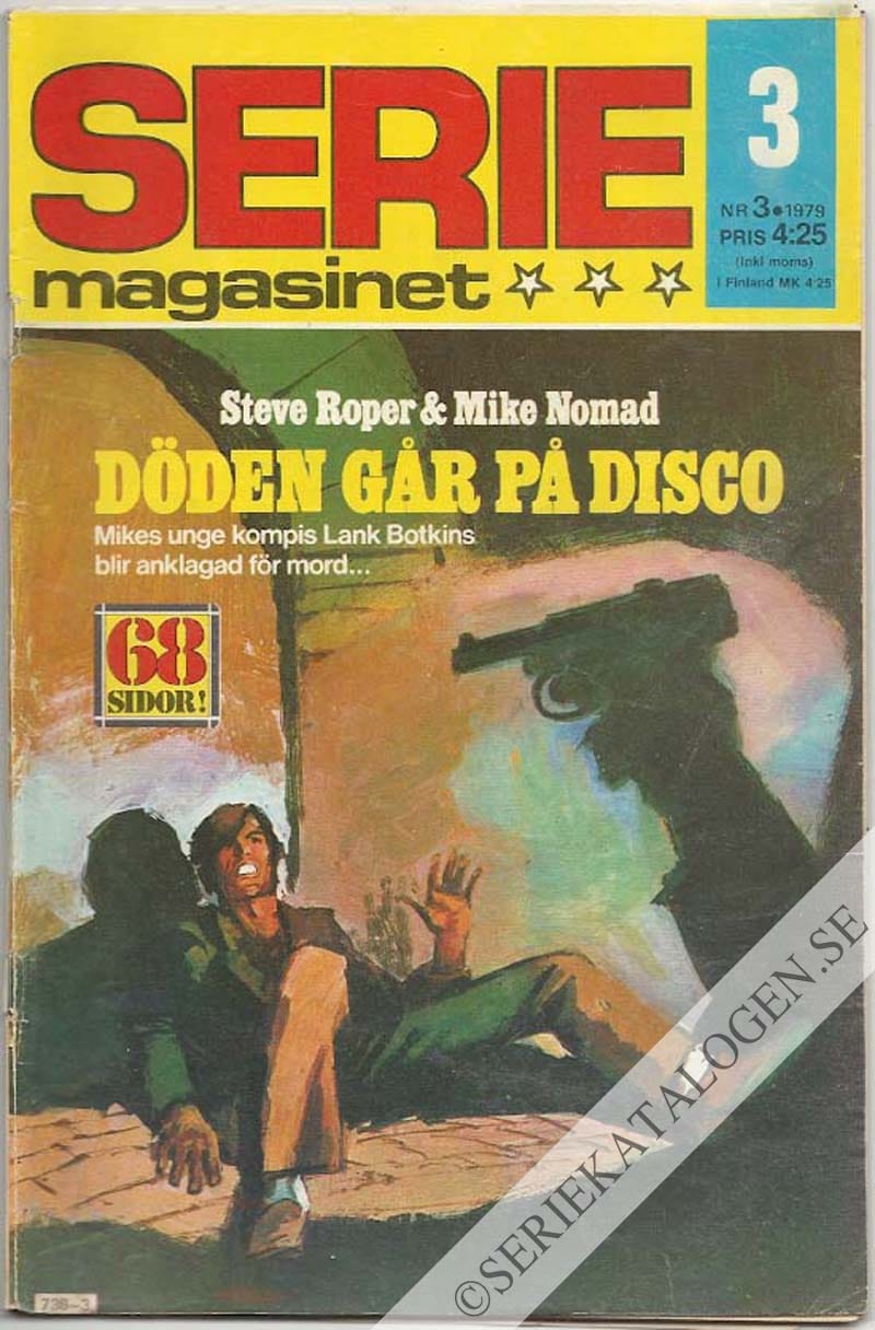 Framsida på Seriemagasinet #3 (1979)