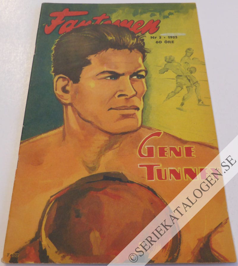 Framsida på Fantomen #3 (1955)