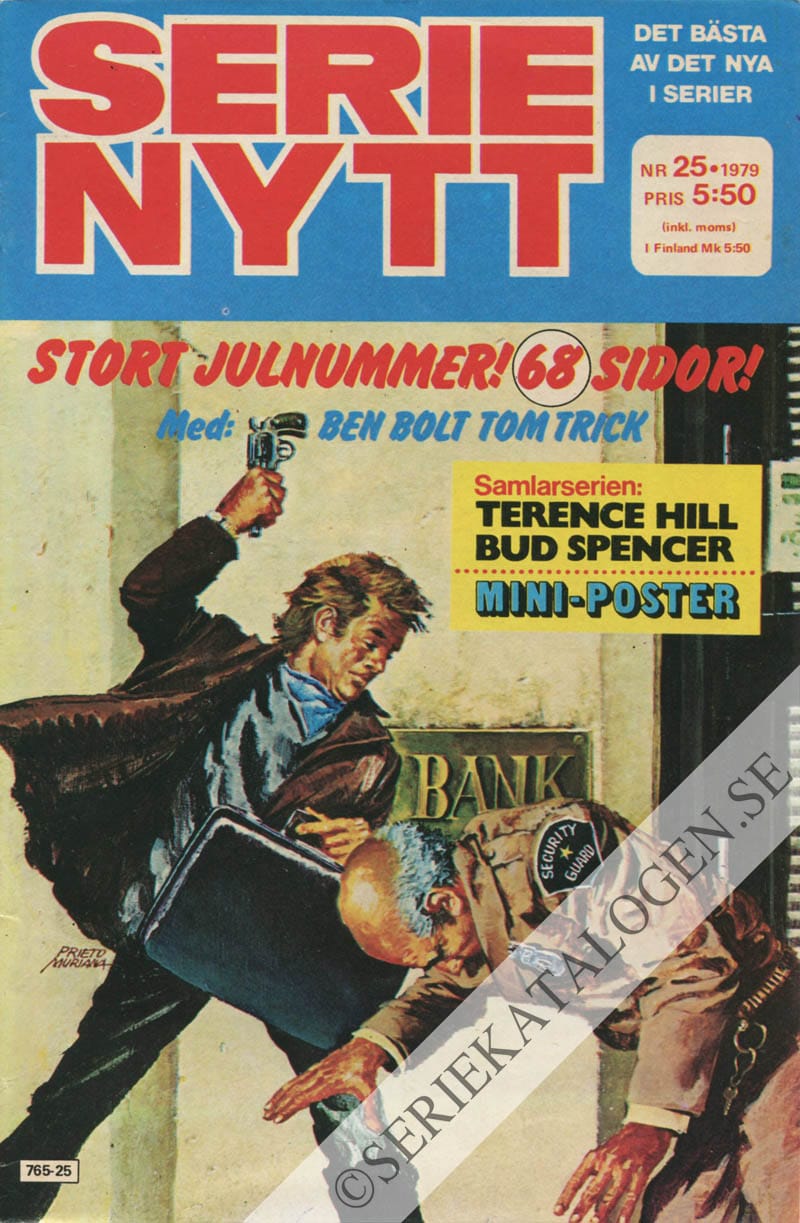 Framsida på Serie-Nytt #25 (1979)