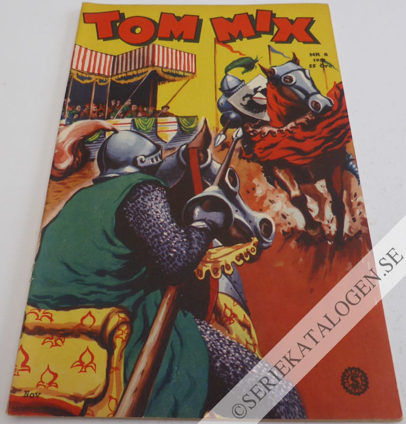 Framsida på Tom Mix #6 (1953)