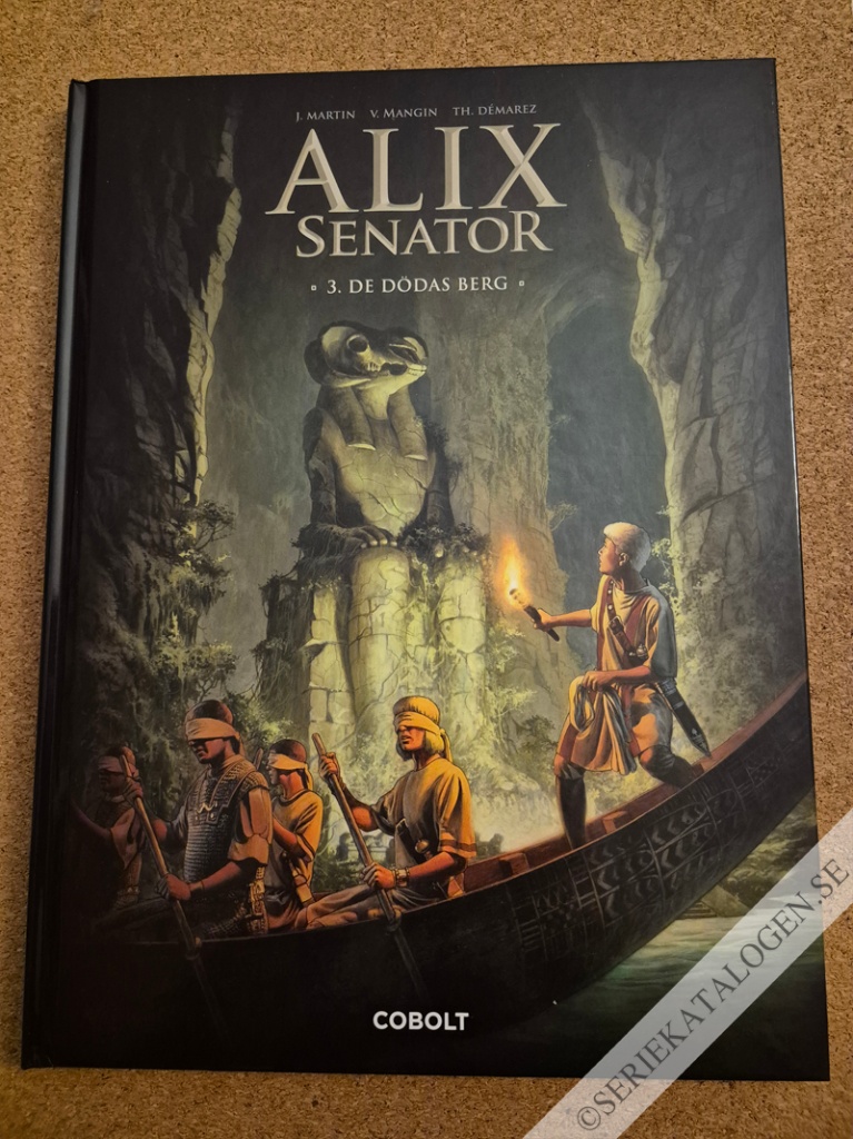 Framsida på Alix Senator De dödas berg (2024)