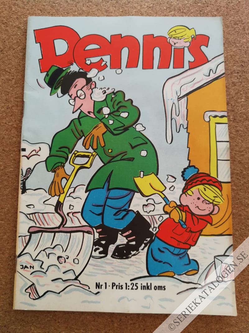 Framsida på Dennis #1 (1969)