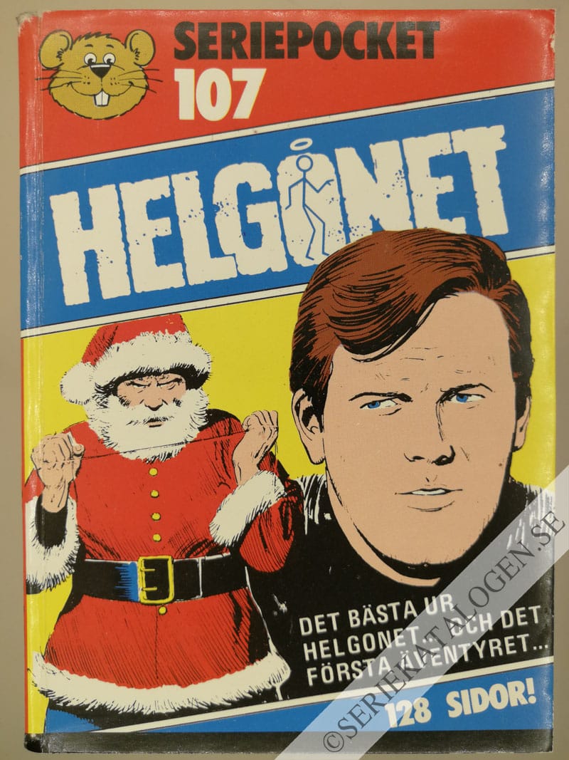 Framsida på Seriepocket #107 - Helgonet (1981)